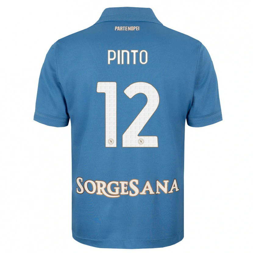 Danxen Mann Ciro Pinto #12 Dis Blå Hvit Hjemmetrøye Drakt Trøye 2026/27 Skjorter T-Skjorte