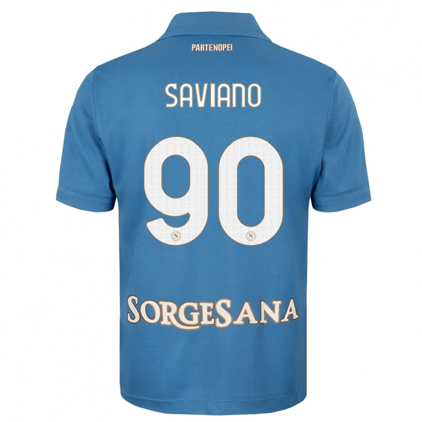 Danxen Mann Raffaele Saviano #90 Dis Blå Hvit Hjemmetrøye Drakt Trøye 2026/27 Skjorter T-Skjorte