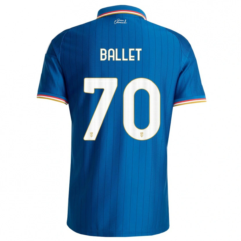 Danxen Mann Samuel Ballet #70 Blå Hvit Rød Hjemmetrøye Drakt Trøye 2026/27 Skjorter T-Skjorte