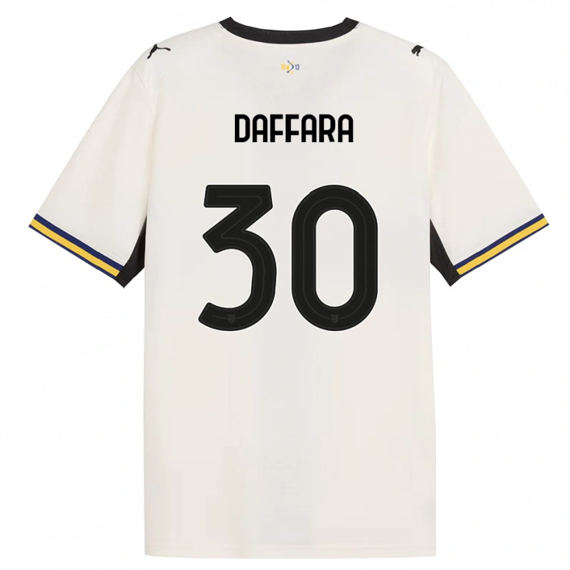Danxen Mann Giovanni Daffara #30 Off-White Svart Gul Hjemmetrøye Drakt Trøye 2026/27 Skjorter T-Skjorte