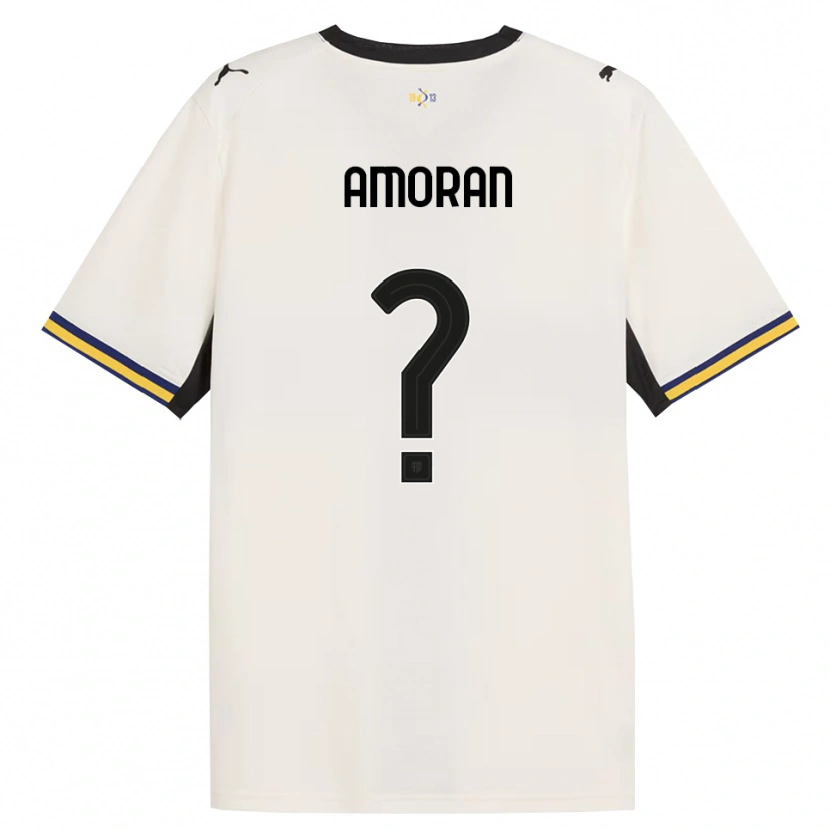 Danxen Mann Peter Amoran #0 Off-White Svart Gul Hjemmetrøye Drakt Trøye 2026/27 Skjorter T-Skjorte