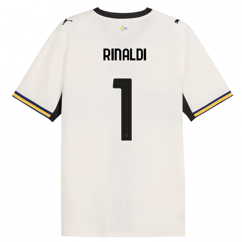 Danxen Mann Filippo Rinaldi #1 Off-White Svart Gul Hjemmetrøye Drakt Trøye 2026/27 Skjorter T-Skjorte
