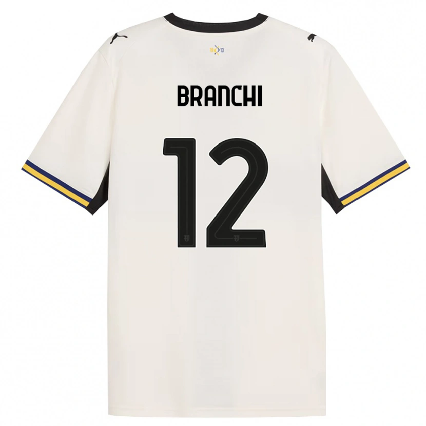Danxen Mann Ferruccio Branchi #12 Off-White Svart Gul Hjemmetrøye Drakt Trøye 2026/27 Skjorter T-Skjorte