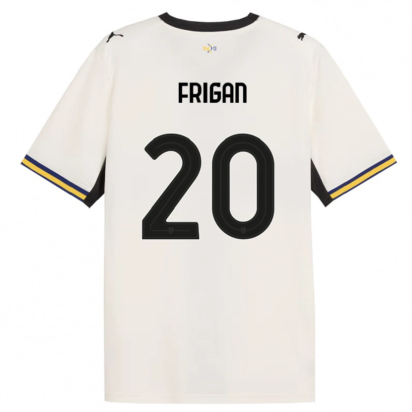 Danxen Mann Matija Frigan #20 Off-White Svart Gul Hjemmetrøye Drakt Trøye 2026/27 Skjorter T-Skjorte