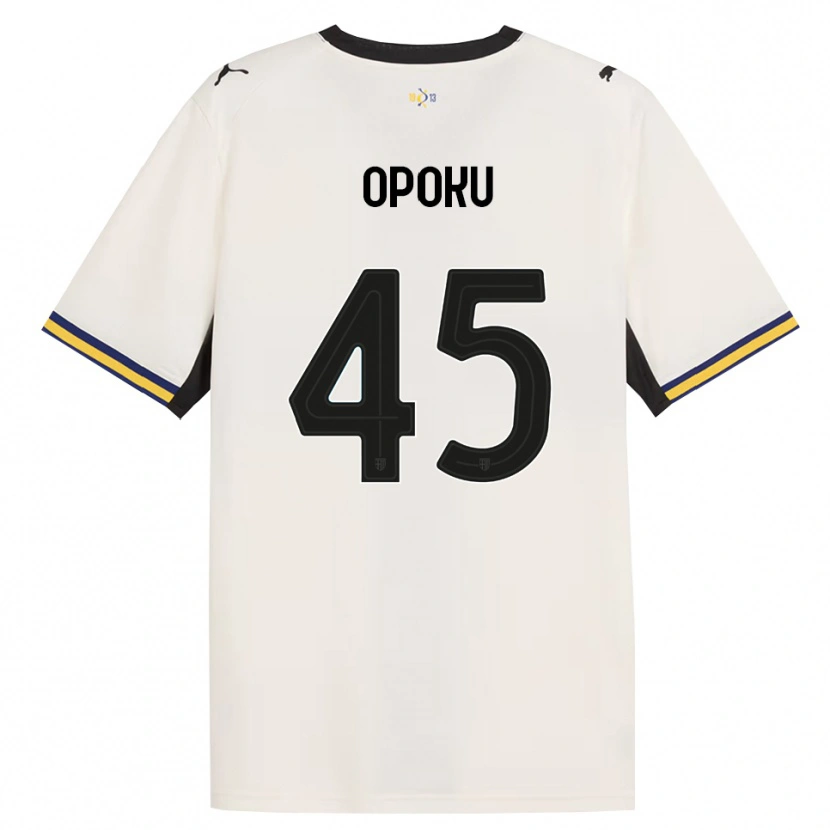 Danxen Mann Mama Opoku #45 Off-White Svart Gul Hjemmetrøye Drakt Trøye 2026/27 Skjorter T-Skjorte