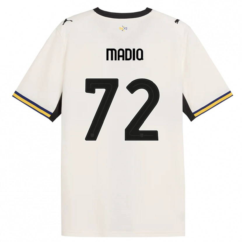Danxen Mann Abdelaziz Madiq #72 Off-White Svart Gul Hjemmetrøye Drakt Trøye 2026/27 Skjorter T-Skjorte