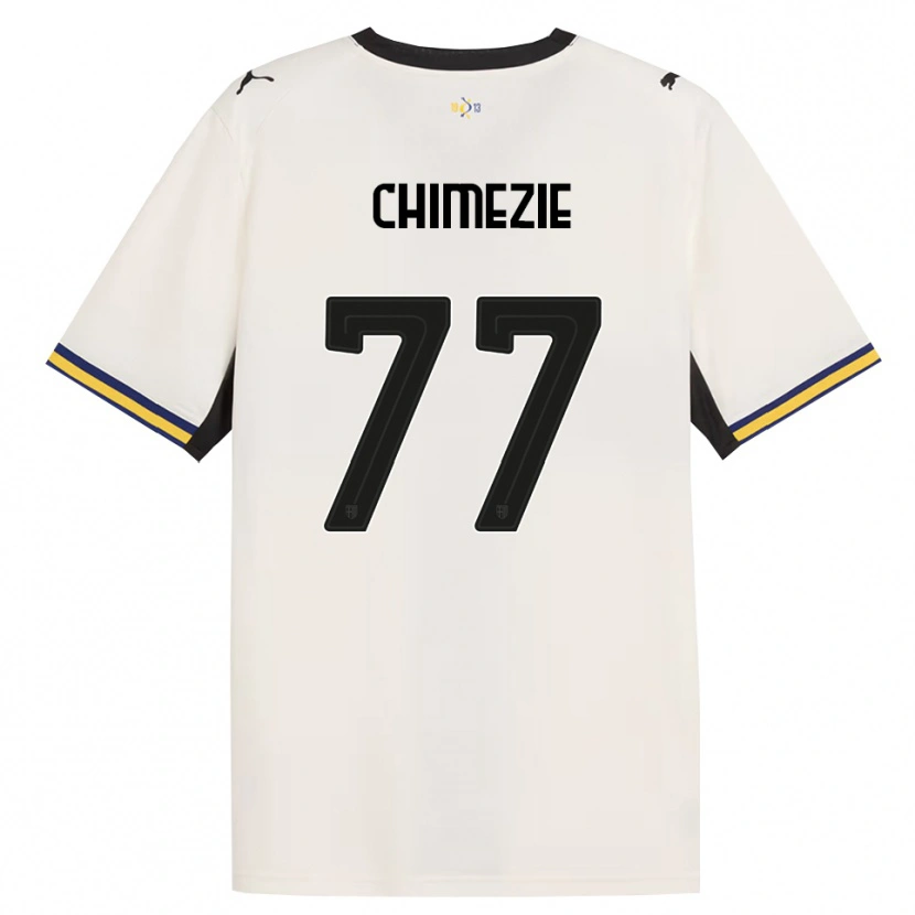 Danxen Mann Giorgio Chimezie #77 Off-White Svart Gul Hjemmetrøye Drakt Trøye 2026/27 Skjorter T-Skjorte