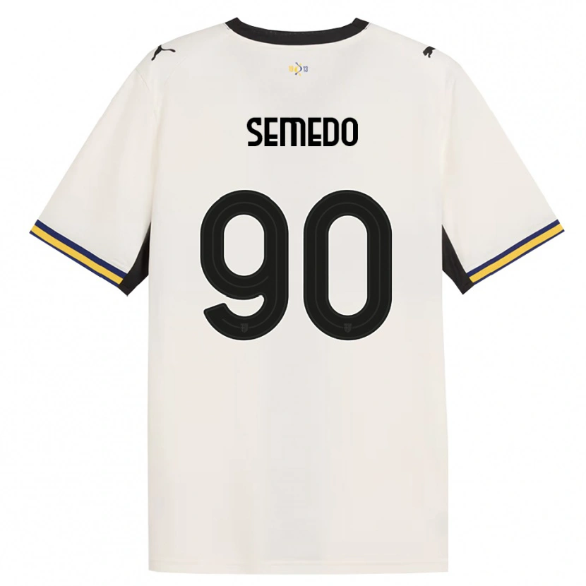 Danxen Mann Afonso Semedo #90 Off-White Svart Gul Hjemmetrøye Drakt Trøye 2026/27 Skjorter T-Skjorte