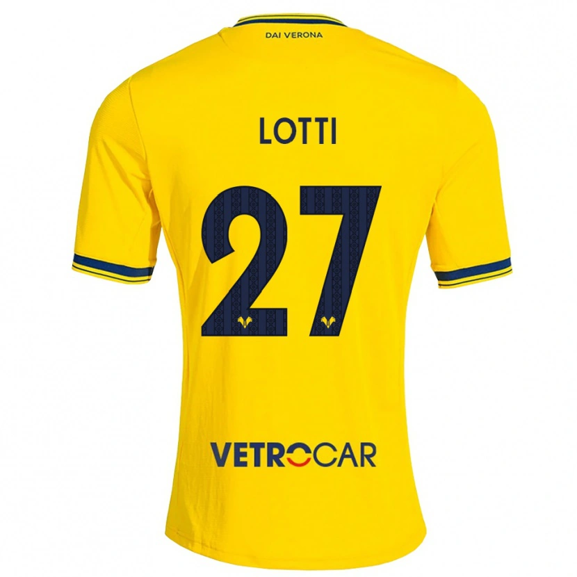 Danxen Mann Irene Lotti #27 Gul Rød Bortetrøye Drakt Trøye 2026/27 Skjorter T-Skjorte