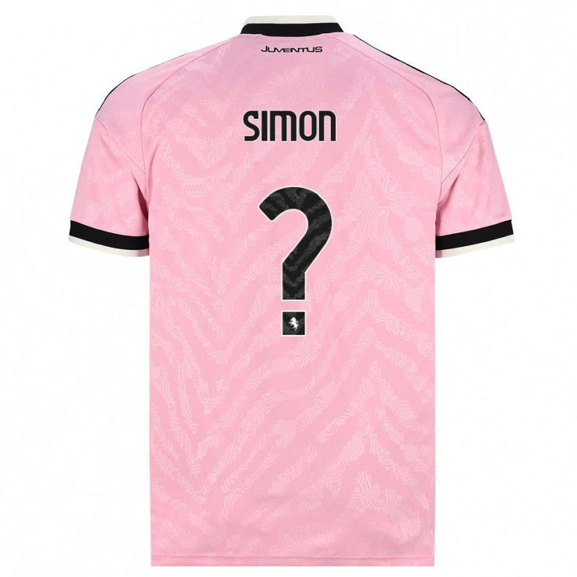 Danxen Mann Bénédicte Simon #0 Rosa Svart Bortetrøye Drakt Trøye 2026/27 Skjorter T-Skjorte