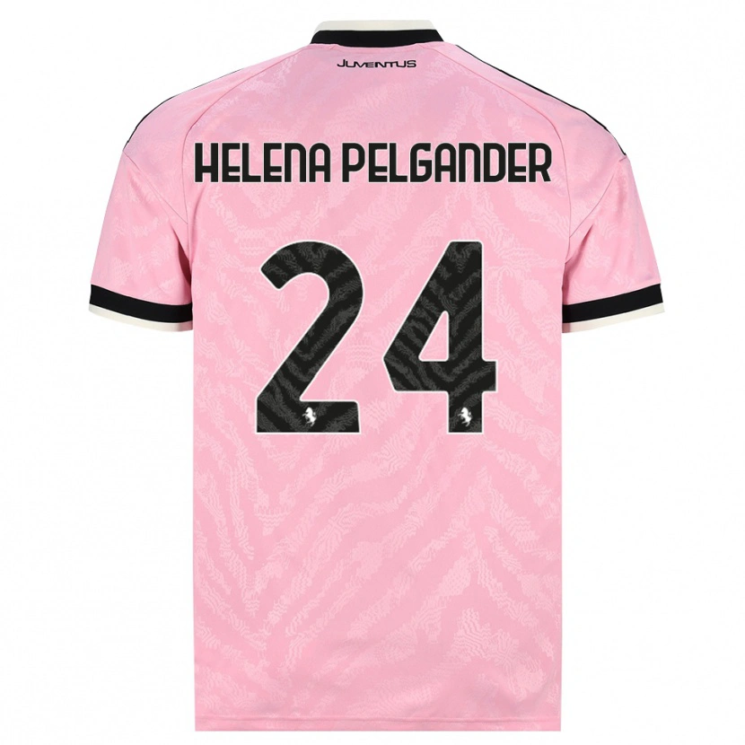 Danxen Mann Elsa Helena Pelgander #24 Rosa Svart Bortetrøye Drakt Trøye 2026/27 Skjorter T-Skjorte