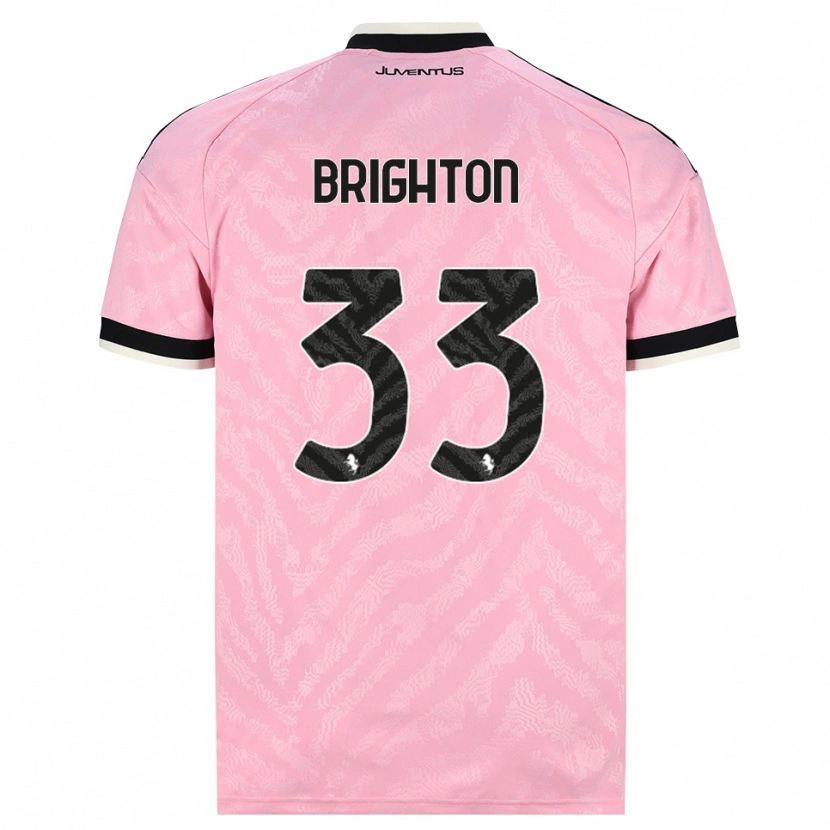 Danxen Mann Abi Brighton #33 Rosa Svart Bortetrøye Drakt Trøye 2026/27 Skjorter T-Skjorte