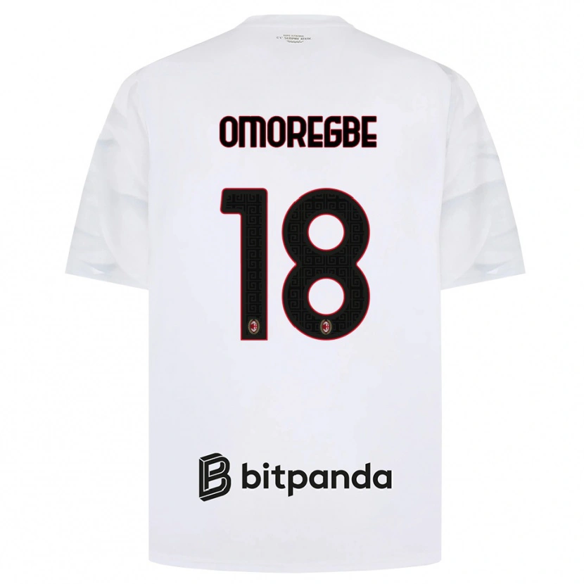 Danxen Mann Bob Murphy Omoregbe #18 Hvit Rød Svart Bortetrøye Drakt Trøye 2026/27 Skjorter T-Skjorte