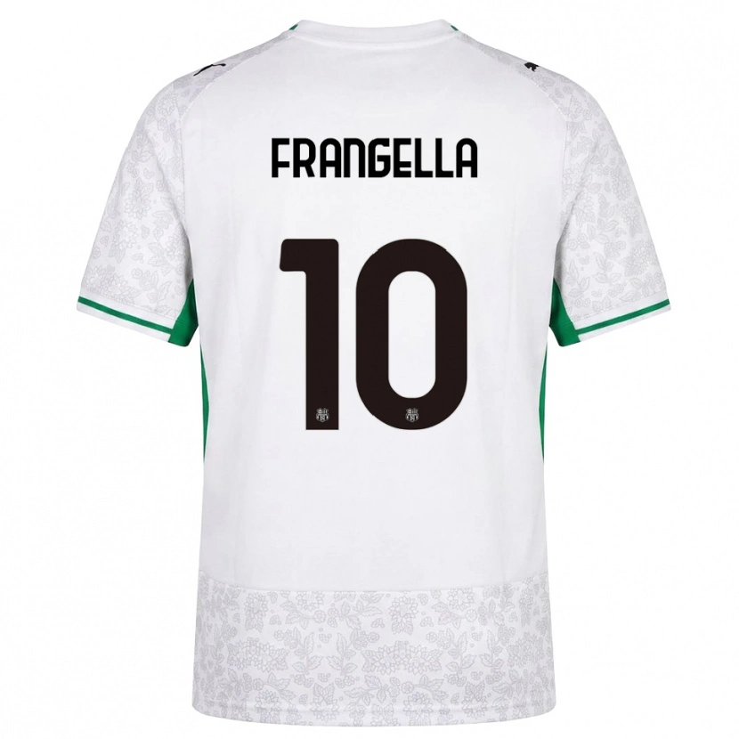 Danxen Mann Christian Frangella #10 Hvit Svart Grønn Bortetrøye Drakt Trøye 2026/27 Skjorter T-Skjorte