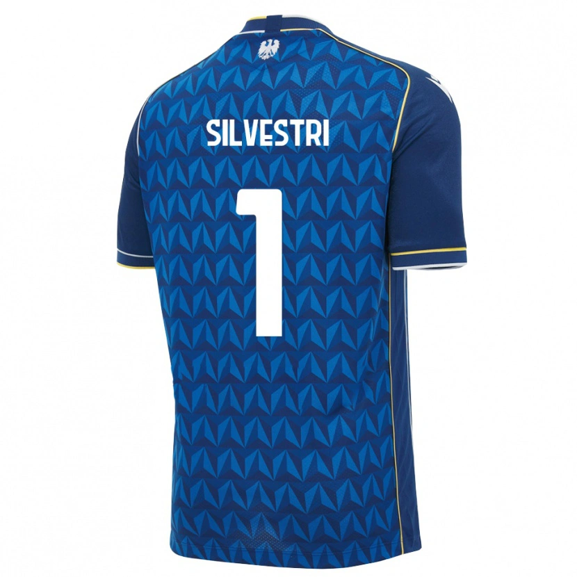 Danxen Mann Marco Silvestri #1 Kongeblå Hvit Blå Bortetrøye Drakt Trøye 2026/27 Skjorter T-Skjorte