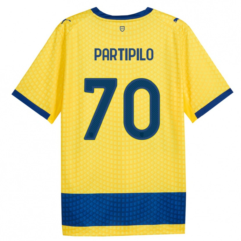 Danxen Mann Anthony Partipilo #70 Gul Blå Svart Bortetrøye Drakt Trøye 2026/27 Skjorter T-Skjorte