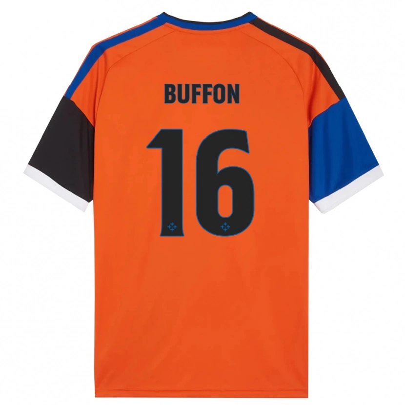 Danxen Mann Louis Buffon #16 Oransje Blå Svart Hvit Bortetrøye Drakt Trøye 2026/27 Skjorter T-Skjorte