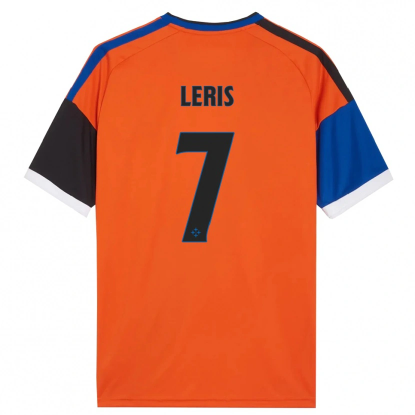 Danxen Mann Mehdi Léris #7 Oransje Blå Svart Hvit Bortetrøye Drakt Trøye 2026/27 Skjorter T-Skjorte