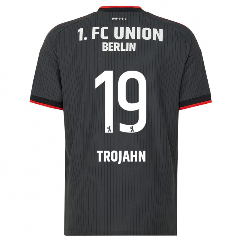 Danxen Mann Sophie Trojahn #19 Svart Hvit Rød Bortetrøye Drakt Trøye 2026/27 Skjorter T-Skjorte
