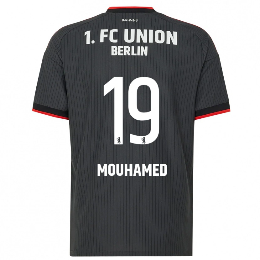 Danxen Mann Riyad Mouhamed #19 Svart Hvit Rød Bortetrøye Drakt Trøye 2026/27 Skjorter T-Skjorte