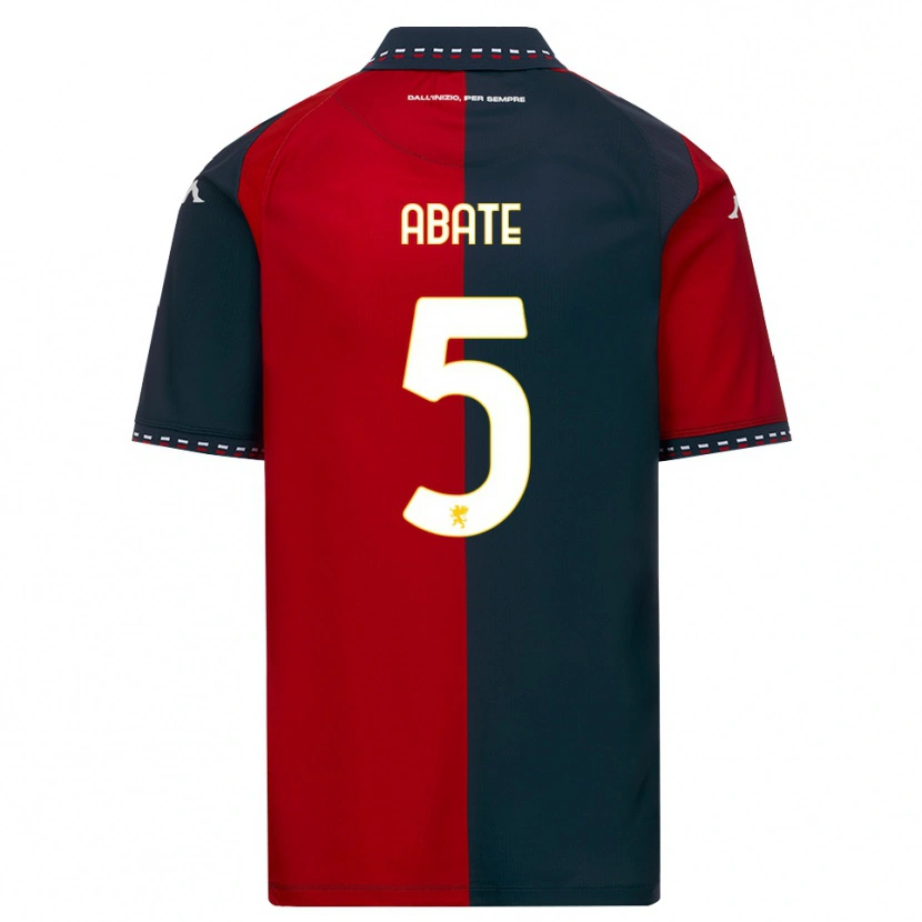Danxen Dame Giada Abate #5 Rød Svart Hvit Hjemmetrøye Drakt Trøye 2026/27 Skjorter T-Skjorte