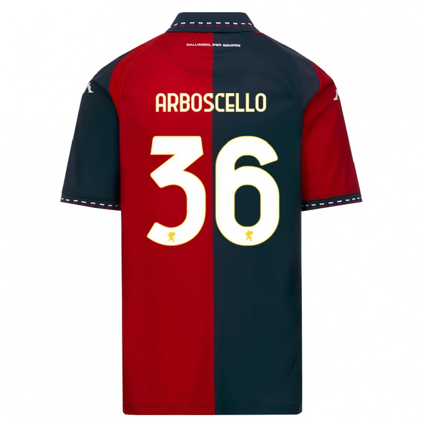 Danxen Dame Riccardo Arboscello #36 Rød Svart Hvit Hjemmetrøye Drakt Trøye 2026/27 Skjorter T-Skjorte