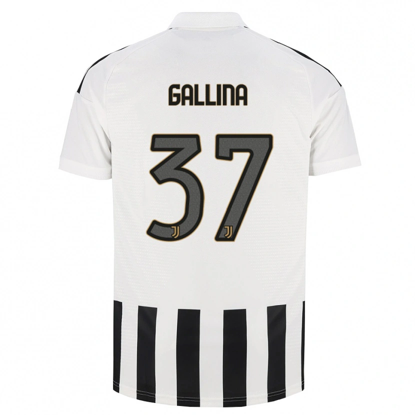 Danxen Dame Arianna Gallina #37 Svart Hvit Brun Hjemmetrøye Drakt Trøye 2026/27 Skjorter T-Skjorte