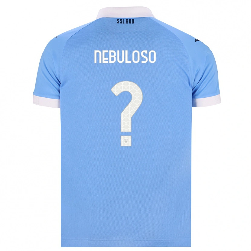 Danxen Dame Giulio Nebuloso #0 Himmelblå Svart Hvit Hjemmetrøye Drakt Trøye 2026/27 Skjorter T-Skjorte