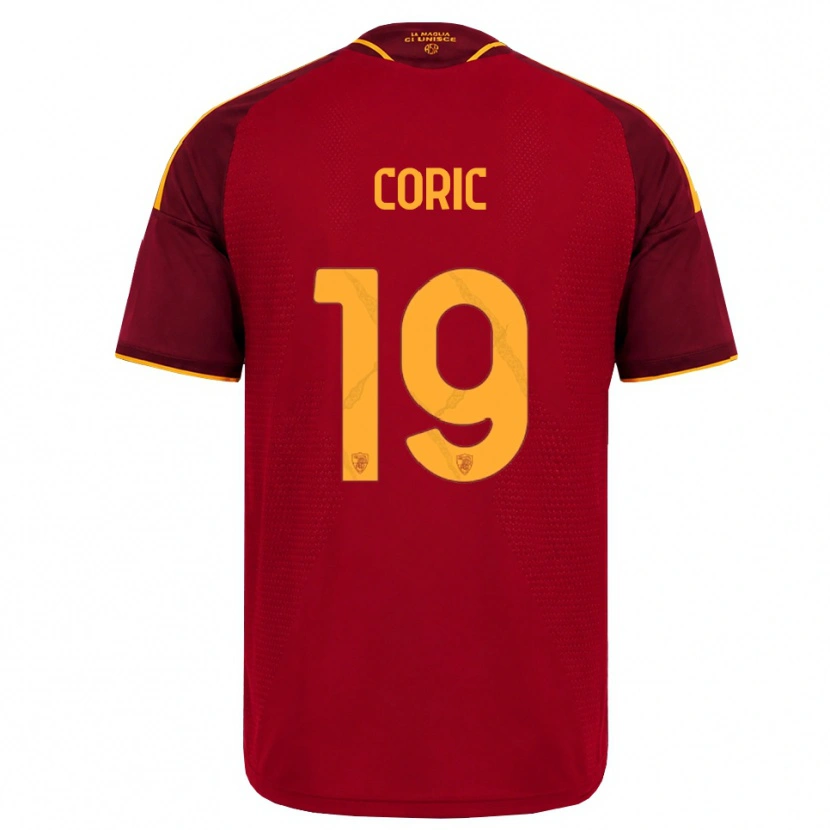 Danxen Dame Ante Coric #19 Rød Gyllen Gul Hjemmetrøye Drakt Trøye 2026/27 Skjorter T-Skjorte