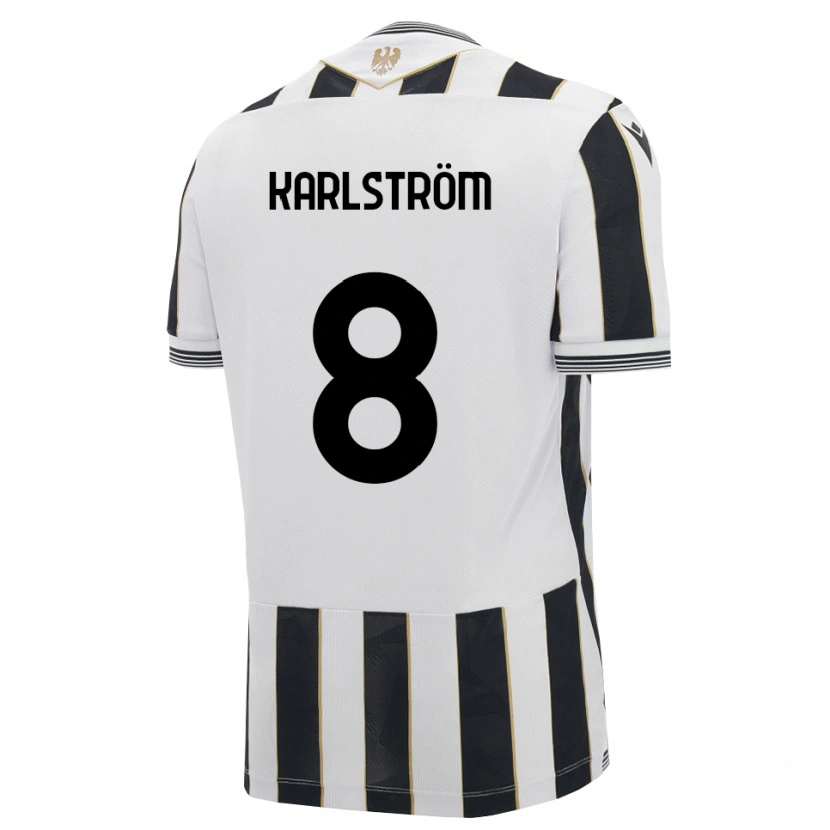Danxen Dame Jesper Karlström #8 Svart Hvit Rosa Hjemmetrøye Drakt Trøye 2026/27 Skjorter T-Skjorte