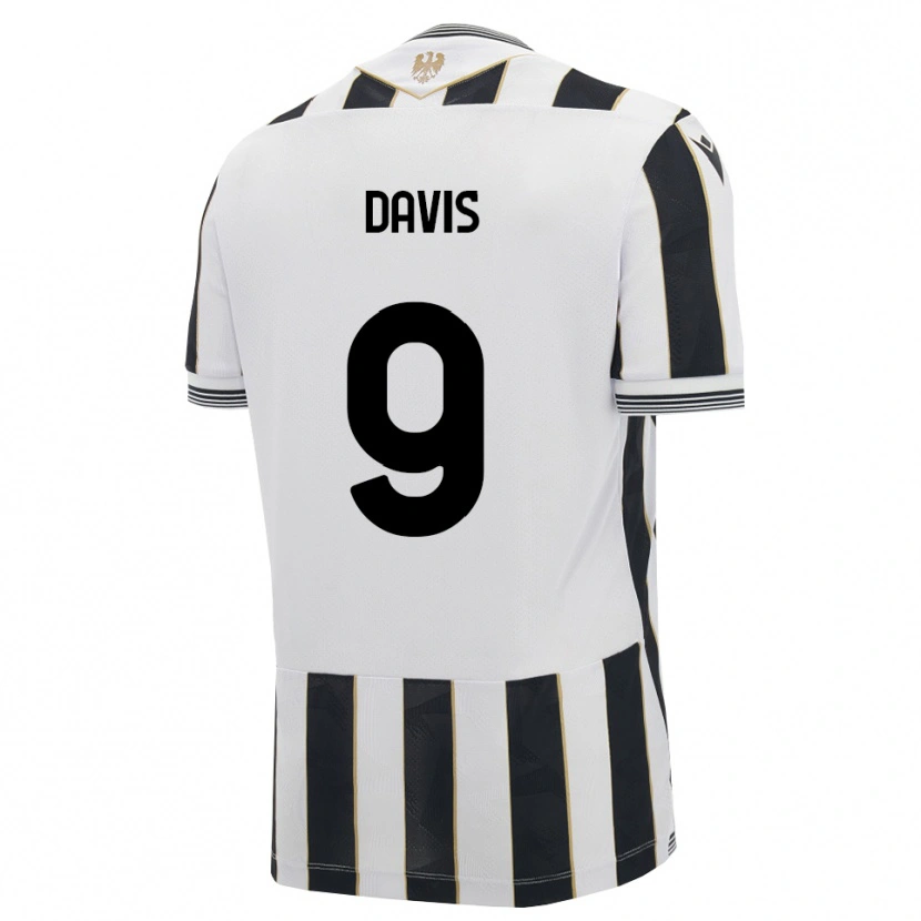 Danxen Dame Keinan Davis #9 Svart Hvit Rosa Hjemmetrøye Drakt Trøye 2026/27 Skjorter T-Skjorte