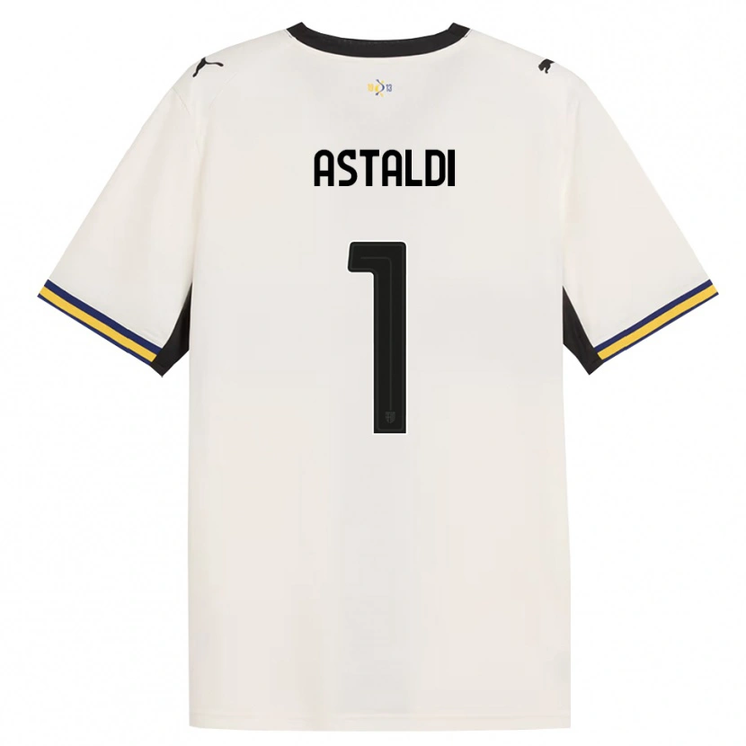 Danxen Dame Gianluca Astaldi #1 Off-White Svart Gul Hjemmetrøye Drakt Trøye 2026/27 Skjorter T-Skjorte