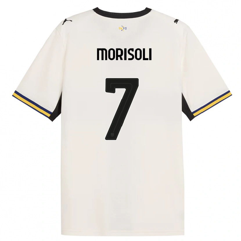 Danxen Dame Gabriel Morisoli #7 Off-White Svart Gul Hjemmetrøye Drakt Trøye 2026/27 Skjorter T-Skjorte