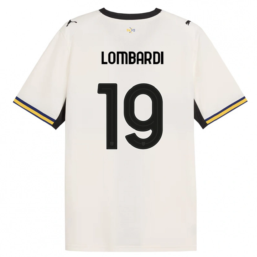 Danxen Dame Gabriel Lombardi #19 Off-White Svart Gul Hjemmetrøye Drakt Trøye 2026/27 Skjorter T-Skjorte