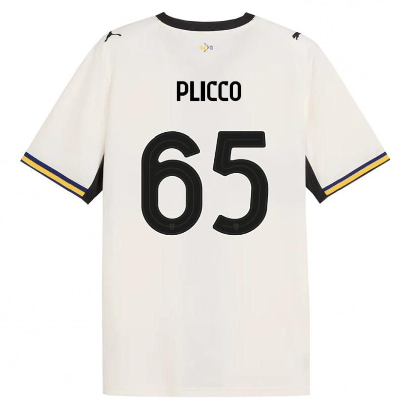 Danxen Dame Elia Plicco #65 Off-White Svart Gul Hjemmetrøye Drakt Trøye 2026/27 Skjorter T-Skjorte