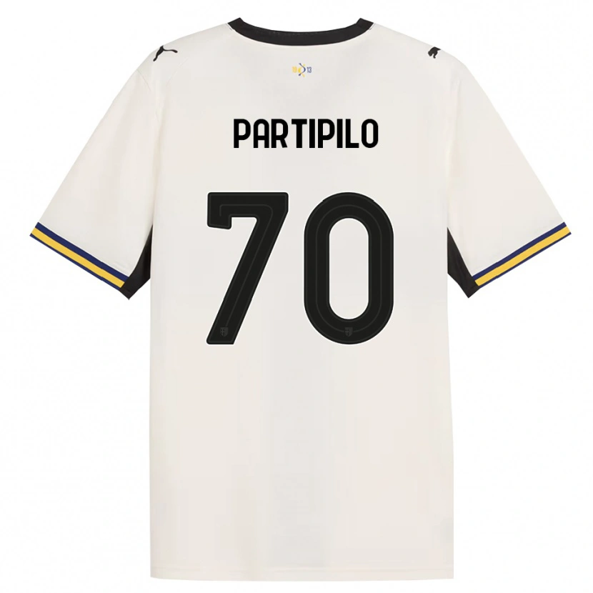 Danxen Dame Anthony Partipilo #70 Off-White Svart Gul Hjemmetrøye Drakt Trøye 2026/27 Skjorter T-Skjorte