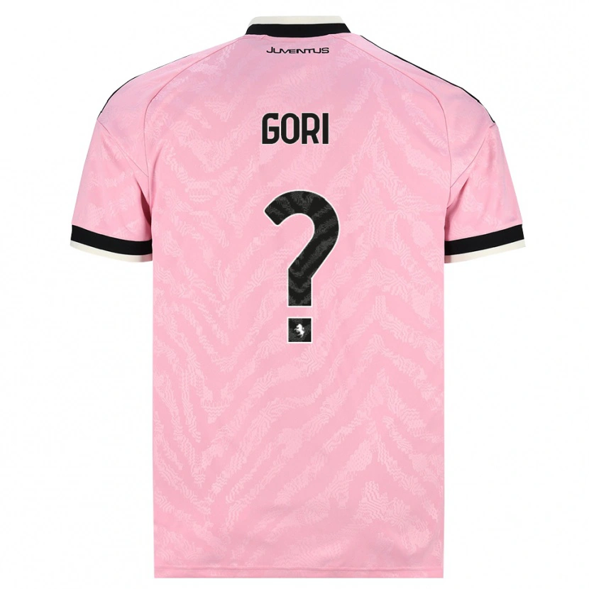 Danxen Dame Stefano Gori #0 Rosa Svart Bortetrøye Drakt Trøye 2026/27 Skjorter T-Skjorte