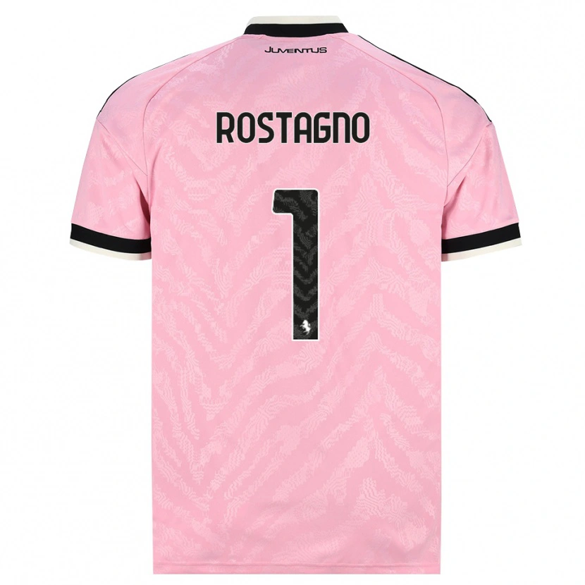 Danxen Dame Alberto Rostagno #1 Rosa Svart Bortetrøye Drakt Trøye 2026/27 Skjorter T-Skjorte