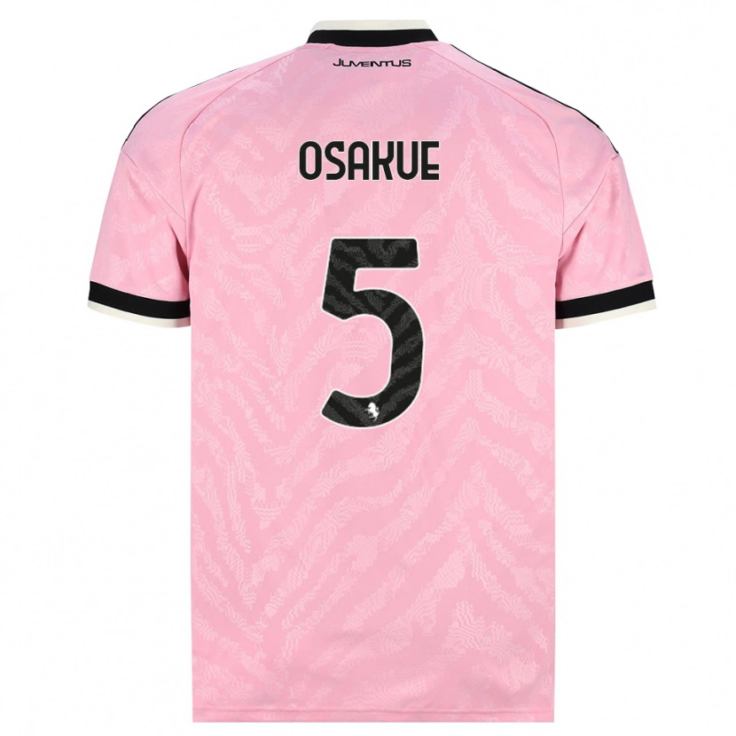 Danxen Dame Denaly Osakue #5 Rosa Svart Bortetrøye Drakt Trøye 2026/27 Skjorter T-Skjorte
