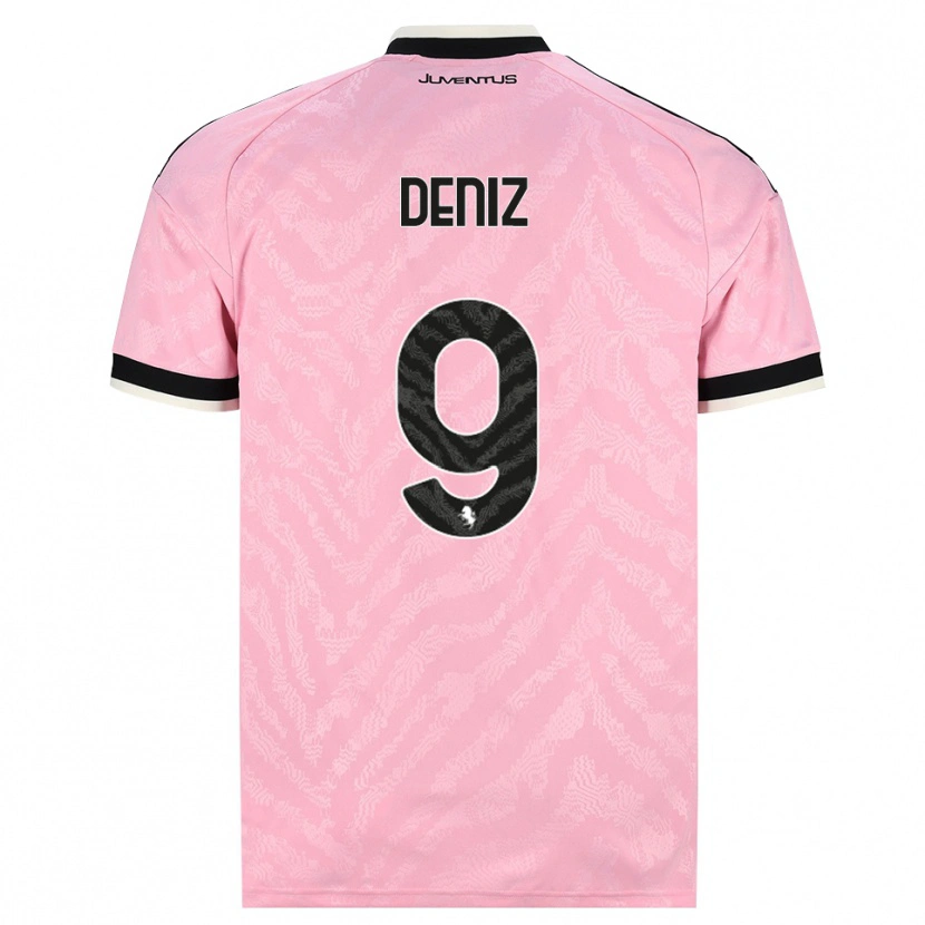 Danxen Dame Esad Deniz #9 Rosa Svart Bortetrøye Drakt Trøye 2026/27 Skjorter T-Skjorte