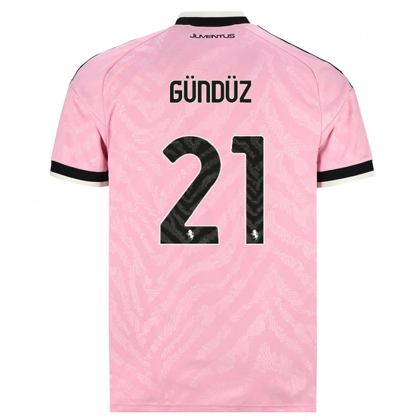 Danxen Dame Teoman Gündüz #21 Rosa Svart Bortetrøye Drakt Trøye 2026/27 Skjorter T-Skjorte