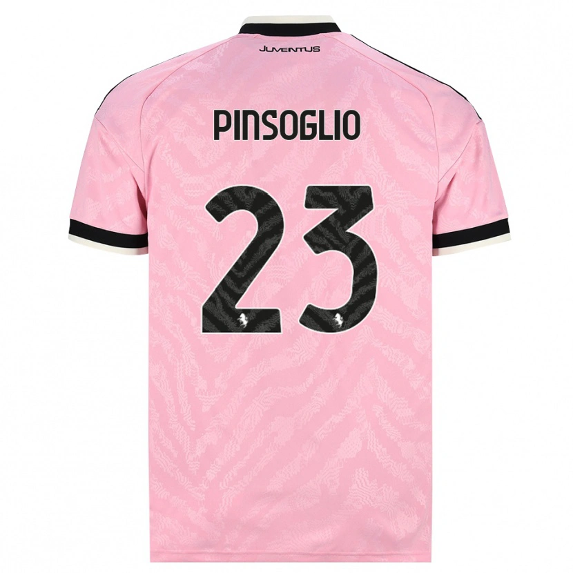 Danxen Dame Carlo Pinsoglio #23 Rosa Svart Bortetrøye Drakt Trøye 2026/27 Skjorter T-Skjorte