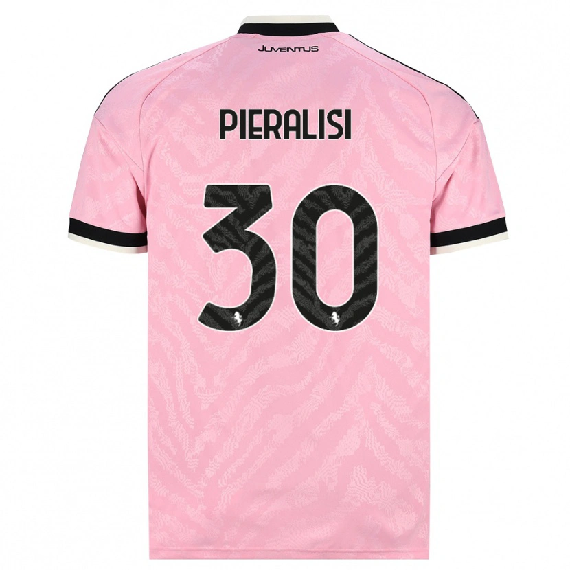 Danxen Dame Tommaso Pieralisi #30 Rosa Svart Bortetrøye Drakt Trøye 2026/27 Skjorter T-Skjorte