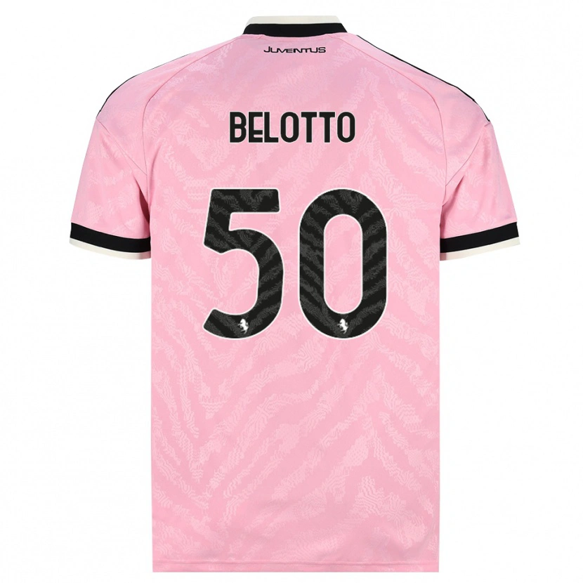 Danxen Dame Soledad Belotto #50 Rosa Svart Bortetrøye Drakt Trøye 2026/27 Skjorter T-Skjorte