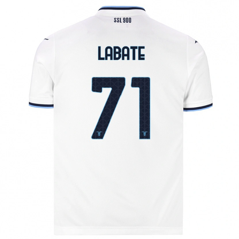 Danxen Dame Camilla Labate #71 Hvit Marineblå Bortetrøye Drakt Trøye 2026/27 Skjorter T-Skjorte