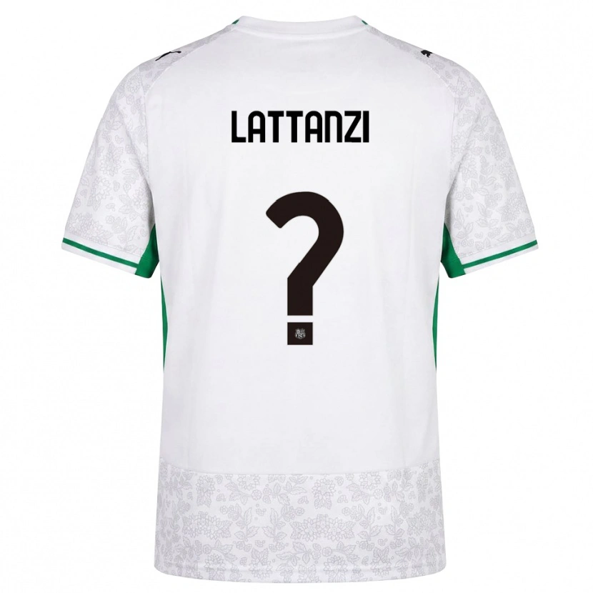 Danxen Dame Luca Lattanzi #0 Hvit Svart Grønn Bortetrøye Drakt Trøye 2026/27 Skjorter T-Skjorte