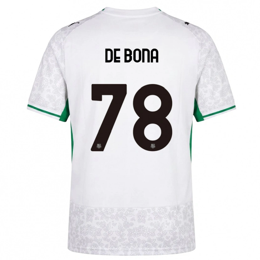 Danxen Dame Francesca De Bona #78 Hvit Svart Grønn Bortetrøye Drakt Trøye 2026/27 Skjorter T-Skjorte