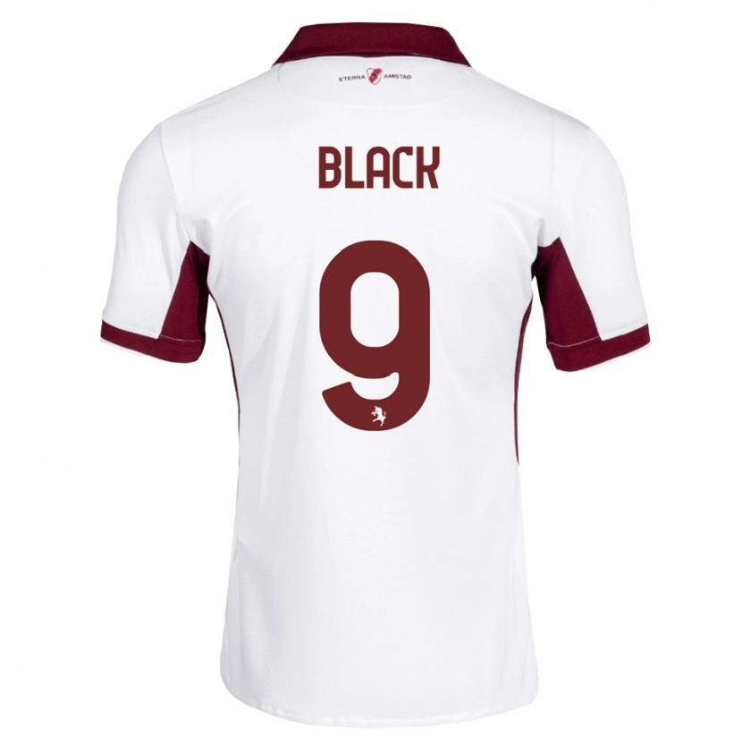 Danxen Dame Yahrell Black #9 Burgunder Hvit Rød Bortetrøye Drakt Trøye 2026/27 Skjorter T-Skjorte