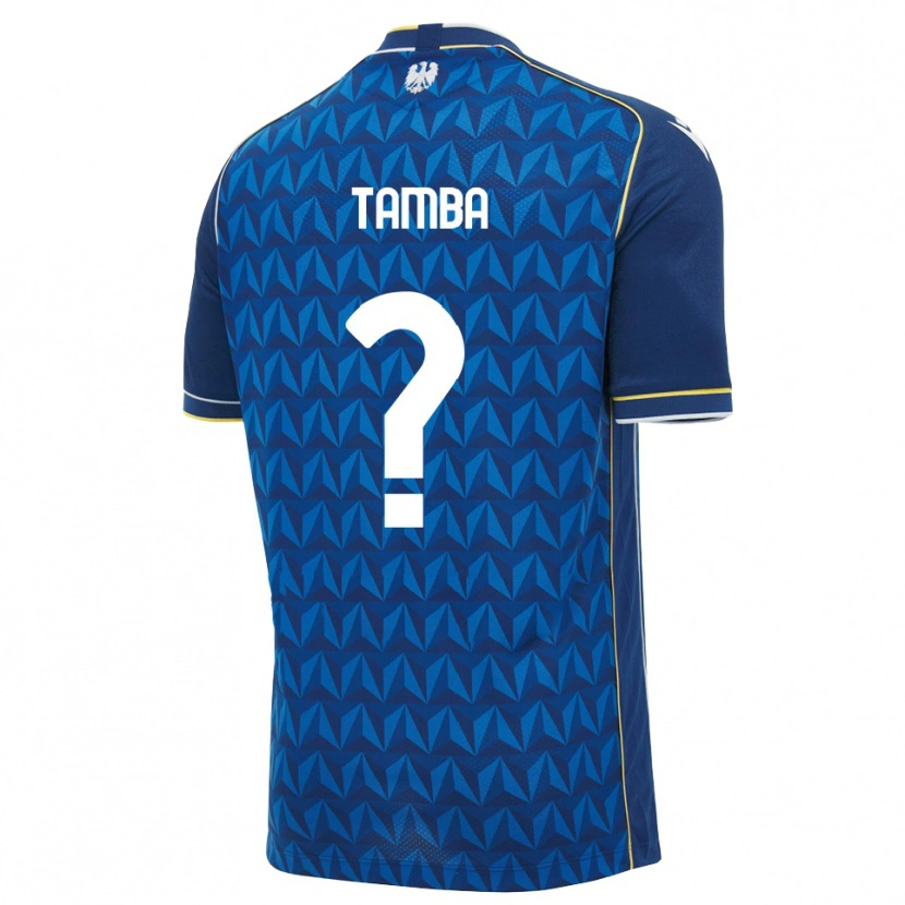 Danxen Dame Ibrahima Tamba #0 Kongeblå Hvit Blå Bortetrøye Drakt Trøye 2026/27 Skjorter T-Skjorte