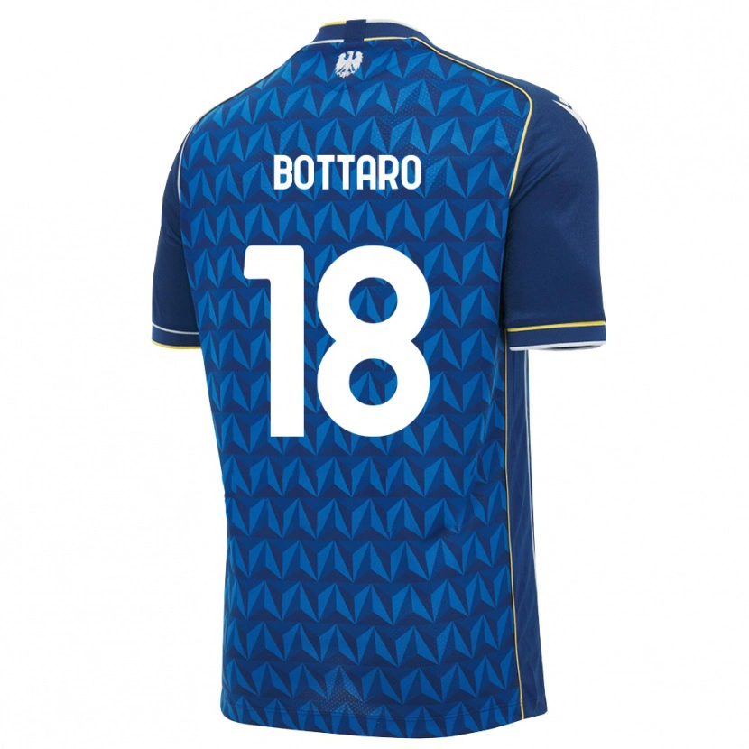 Danxen Dame Leonardo Bottaro #18 Kongeblå Hvit Blå Bortetrøye Drakt Trøye 2026/27 Skjorter T-Skjorte